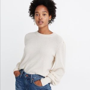 Madewell bell sleeve sweater